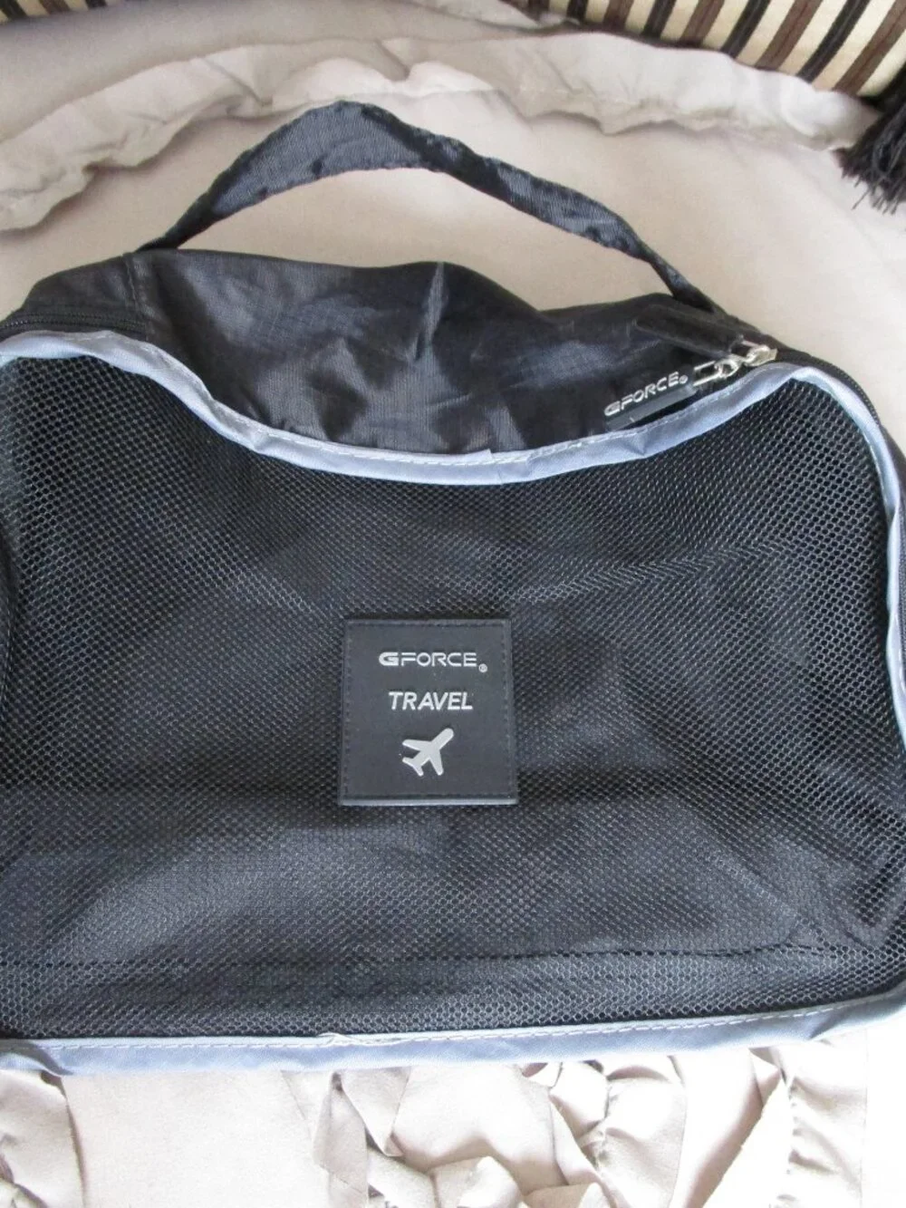 lot of travel storage bags